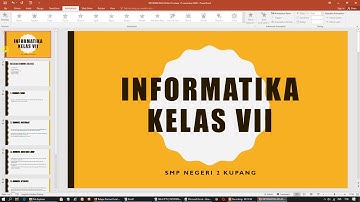 INFORMATIKA   KELAS 7  BELAJAR RUMUS EXCELL