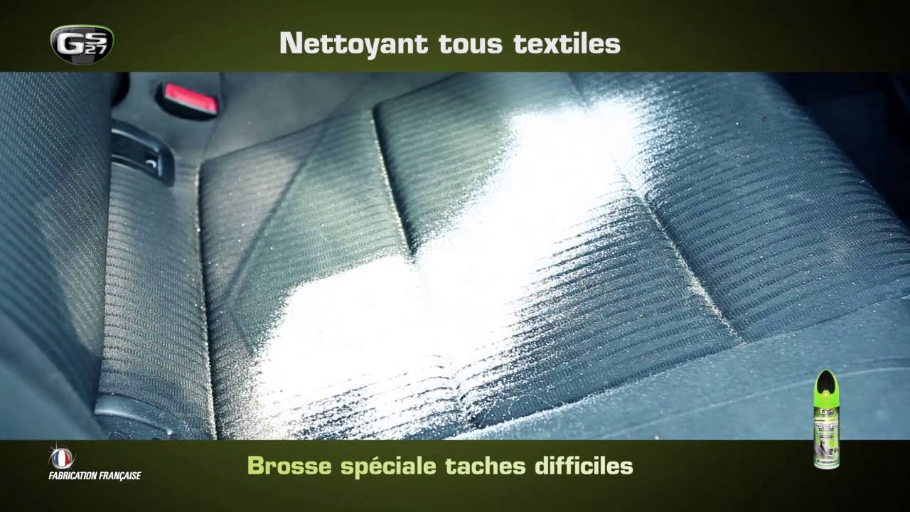 Spray nettoyant textile pour voiture GS27 500ml