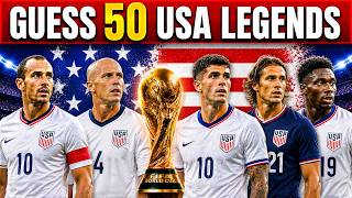 GUESS 50 USA FOOTBALL LEGENDS IN 5 SECONDS | WORLD CUP QUIZ 2026