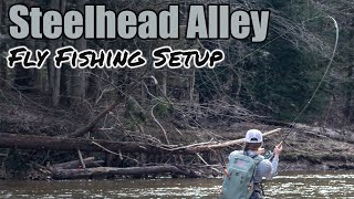 Fly Fishing Rig For Lake Erie STEELHEAD - How To Set Up A Fly Rod For Lake Erie Steelhead Fishing