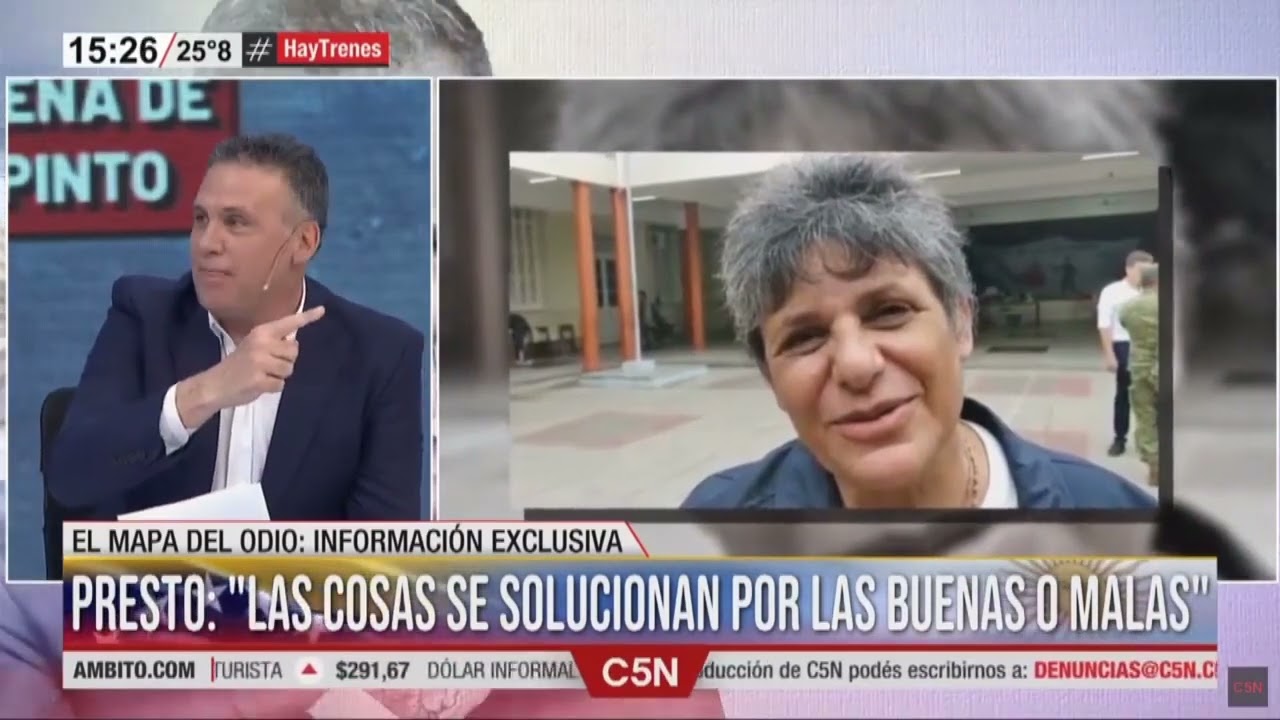 Desde C5N, Rial ataca a la Diputada Gabriela Neme, a Presto y al periodista, Leo Fernández Acosta