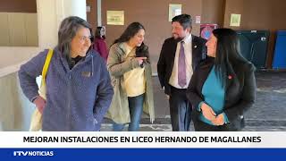 Inauguran obras en Liceo Hernando de Magallanes de Porvenir avaluadas en $478 millones