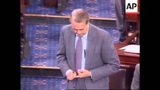 USA: WASHINGTON: SANCTIONS AGAINST CUBA BILL IS PASSED BY SENATE