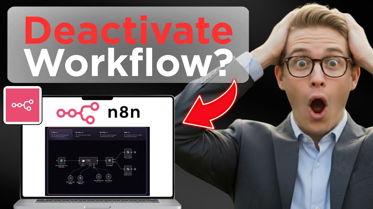 How to Deactivate a Workflow in n8n (Tested) - YouTube