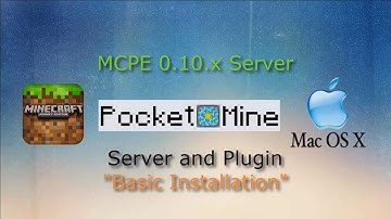 Basic Installation of Pocketmine Server and Plugin | MAC OS-X | MCPE 0.10.x Server