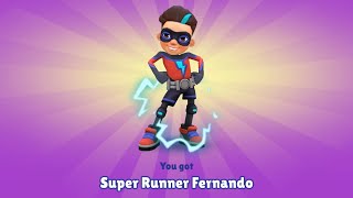 Subway Surfers Cairo - All 5 Stages Completed Super Runner Fernando Unlocked All Characters unlocked screenshot 5