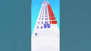 There is no ending in this game - Number Merge Master Run 3D lvl110