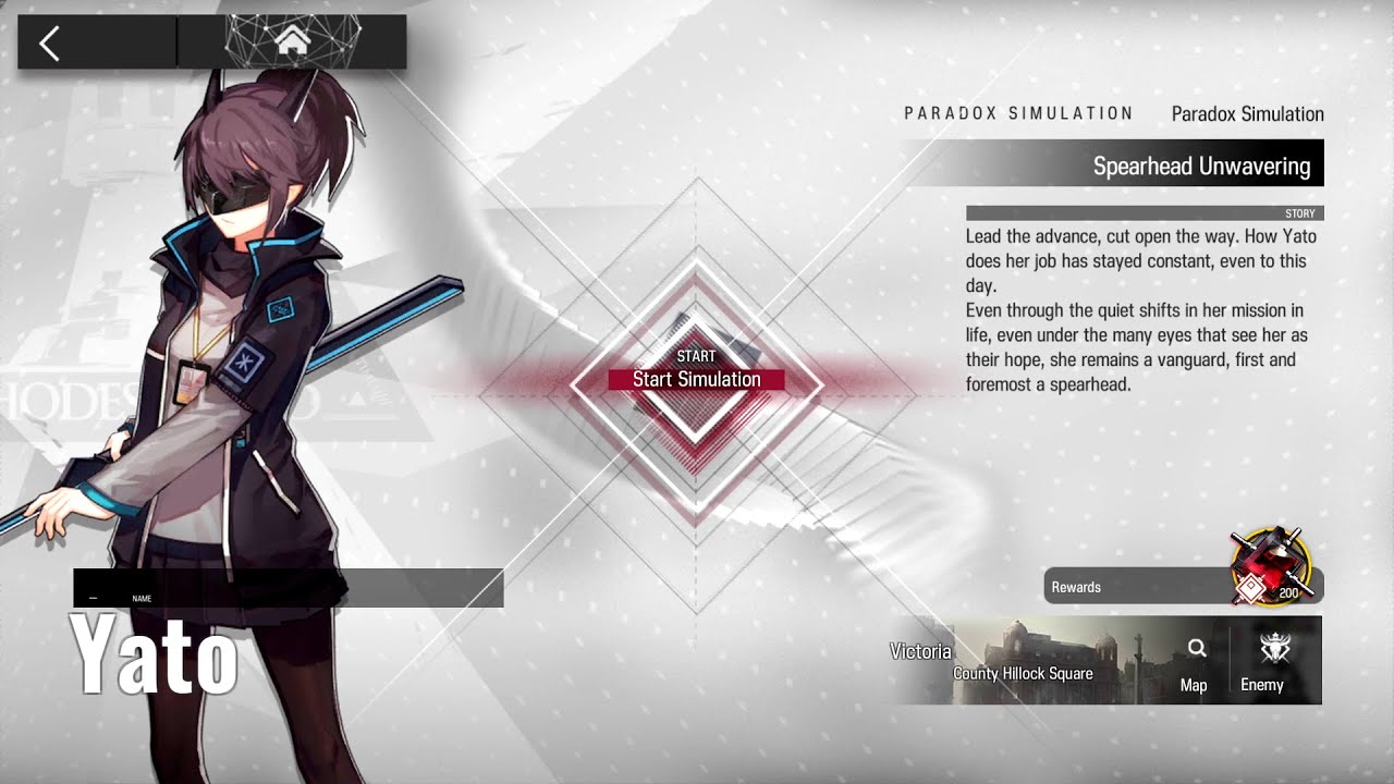 Arknights - Paradox Simulation Yato (Fast-Redeploy-ish)