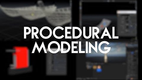Procedural Modeling