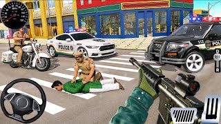 Police Car Chase Simulator 3D Game traffic rule violence - Real Cop Cars Driving - Android GamePlay  screenshot 4