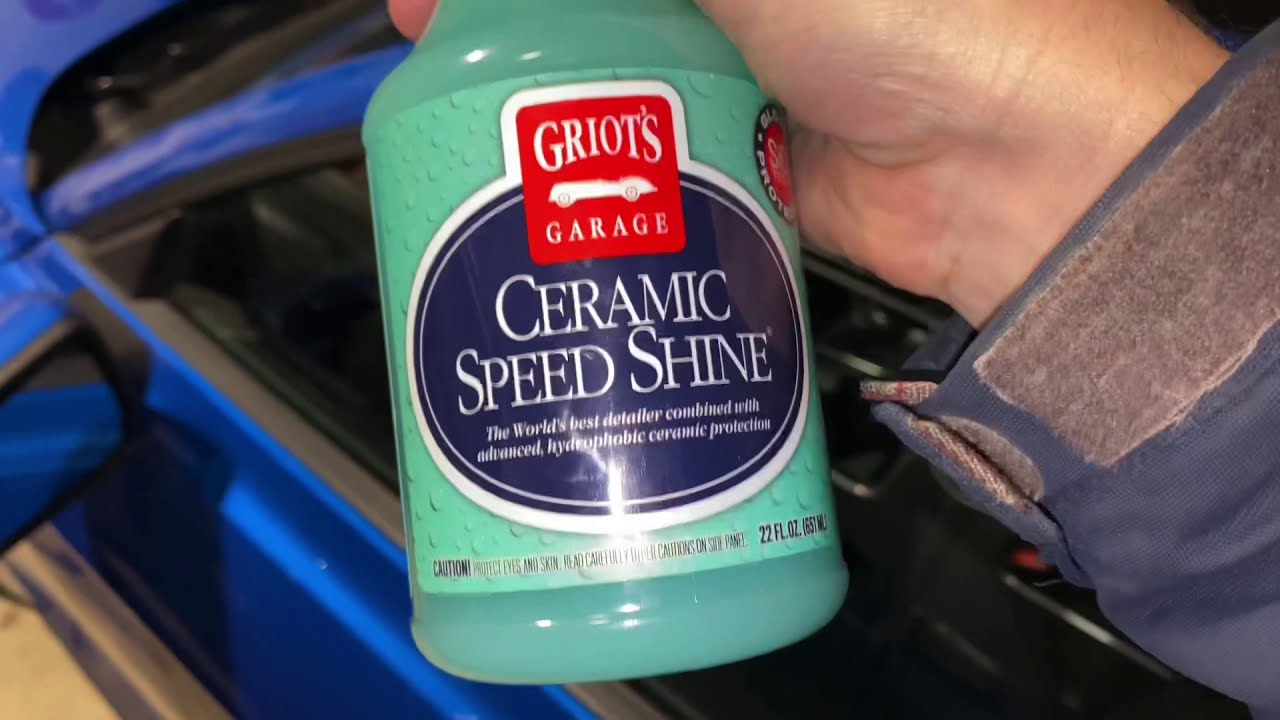 New for 2021! Griots Garage Ceramic Speed Shine 
