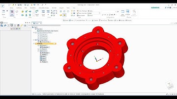 How to make Hole in Solid Edge | Counter Bore, Counter Sink And Straight Hole