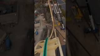 Tormenta Rampaging Run drone POV footage from Six Flags Over Texas!