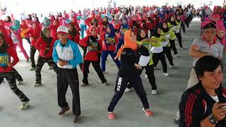 Senam Germas (Seger) Bengkulu, Heboh dan Booming di Kabupaten Rejang Lebong