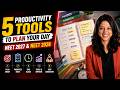 How to Plan a VERY Productive Day for NEET 2027–2028 😨 5 Productivity Tools Every Aspirant Needs 🔥