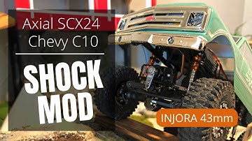 Injora 43mm Shock Modification on the Axial SCX24 C10