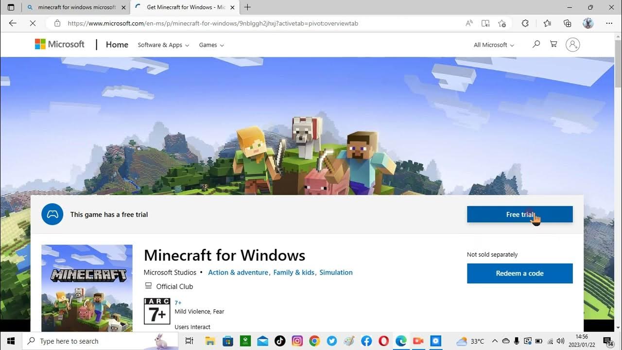 how to download minecraft for windows 10 - YouTube