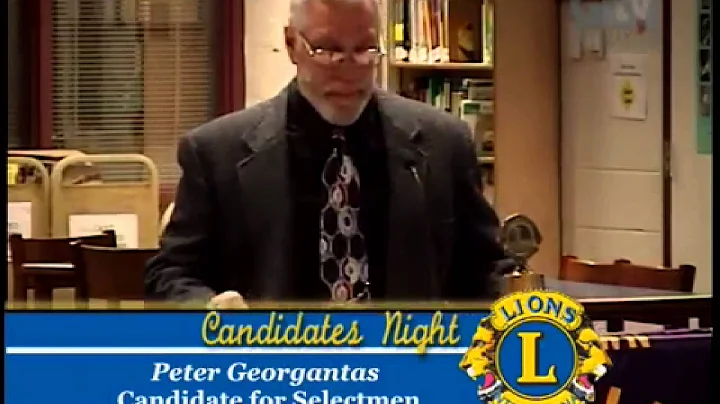 Peter Georgantas Lions Club Speech