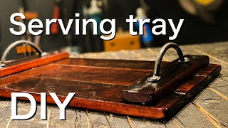 【家具DIY 】serving tray　廃材から作るお洒落なサービングトレーの作り方