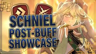 Epic Seven - Schniel Balance Adjustment Showcase - Live By The Venom, Die By The Cure