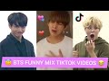 BTS funny Tik Tok Videos 😂 #BTS Hindi Mix TikTok video🔥try not to laugh 😂