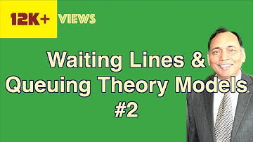 Waiting Lines and Queueing Theory Models-2 | Models with Solved Example with QM for Windows
