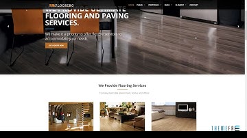 Flooring, Paving and Tiling Services HTML Template        | Free Temp