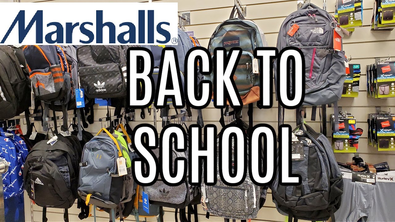 MARSHALLS BACK TO SCHOOL SHOPPING BACKPACKS WALKTHROUGH 2021 