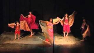 Danza árabe para niñas.avi