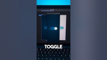 Animated Toggle in #figma 🌗