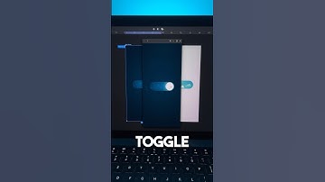 Animated Toggle in #figma 🌗