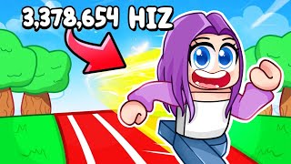 Roblox ama EN HIZLI olmak için 5,276,916 KM Koştum!