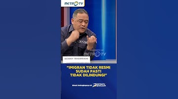 Imigran Tidak Resmi Tidak Akan Dapat Jaminan Perlindungan #shorts