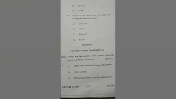 msc zoology first semester question paper 2024