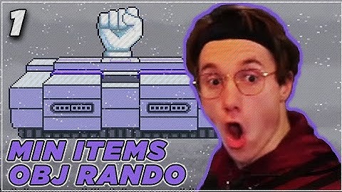 Minimum Items Obj Area Rando | Super Metroid | #1