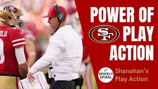 Kyle Shanahan's playaction scheme and the counters to his bread and butter plays