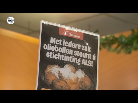 Bakker in Oentsjerk bakt oliebollen voor de oude bakker die ALS heeft