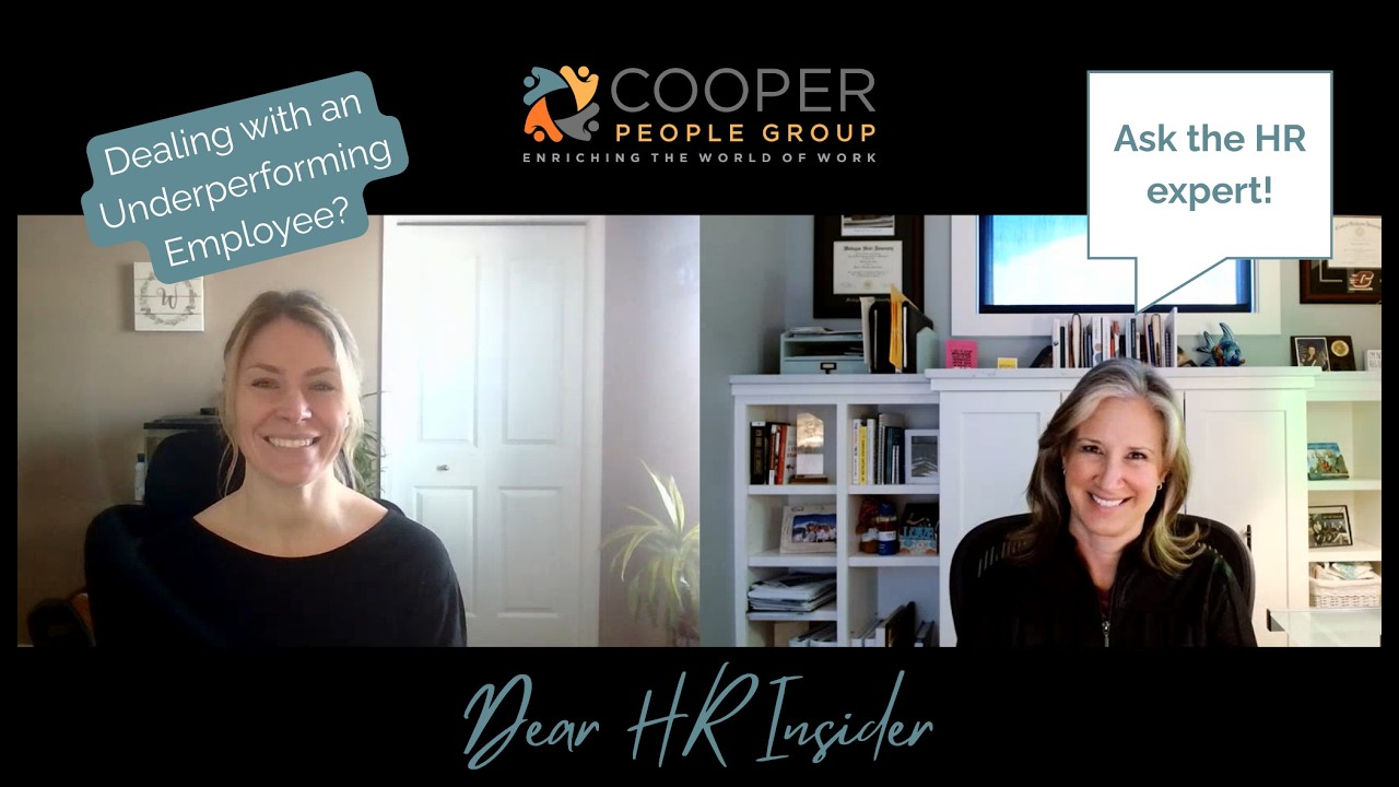 Dear HR Insider: Dealing with an Underperforming Employee (The Right Way)
