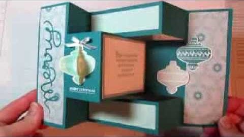 Tri-Shutter Card with Stampin