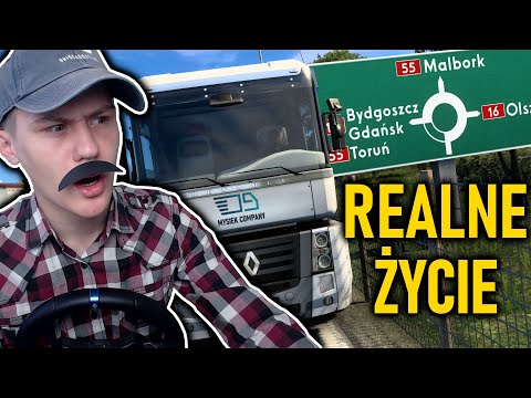 PRAWDZIWE ŻYCIE w Euro Truck Simulator 2 | REALNA FIRMA!