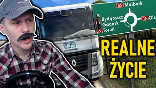 PRAWDZIWE ŻYCIE w Euro Truck Simulator 2 | REALNA FIRMA! screenshot 2