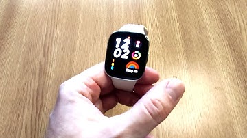 How to change the clock, hour on a Redmi Watch 3