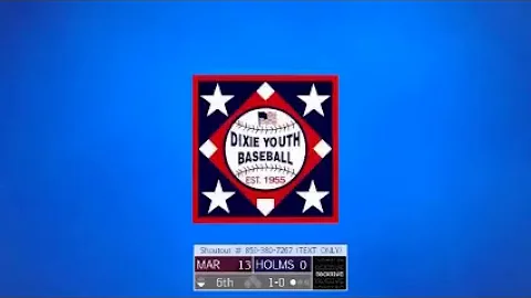Marianna vs. Holmes County - FL DYB Majors