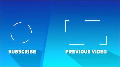 Best OUTRO TEMPLATE  For Youtube Channel No Copyright 2020 #2