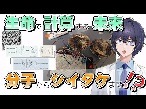 【最新研究2025】生命で計算する未来:分子からシイタケまで!?🖥🍄 #たかとー研究室