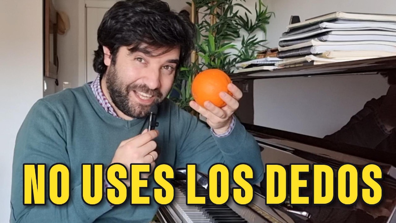 Cómo tocar rápido sin usar los dedos (El truco de la Naranja) 🍊
