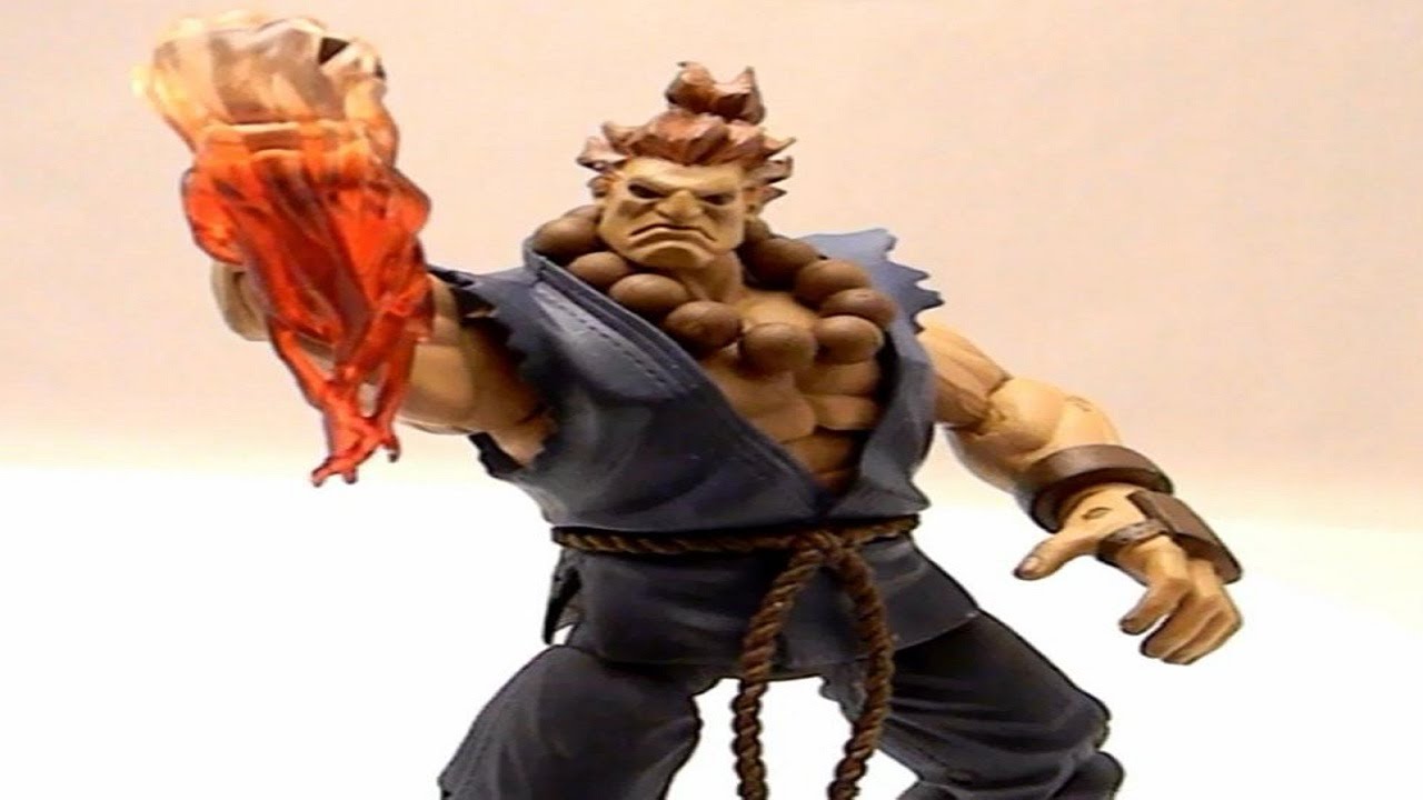 SOTA Akuma - Street Fighter Capcom action figure toy Review