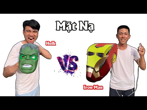 Video Mặt Nạ Nhàu Giàu Hulk vs Mặt Nạ Iron Man Điều Khiển... - youtube