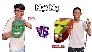 Mặt Nạ Nhàu Giàu Hulk vs Mặt Nạ Iron Man Điều Khiển Của Con Nhà Nghèo Có Gì Hay? || Anh Công Nguyên