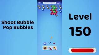 Shoot Bubble Level 150 Walkthrough | Pop Bubbles Game 🎯 | Go Answer screenshot 4